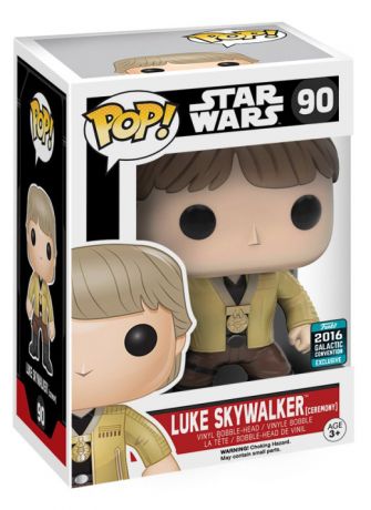 Figurine Funko Pop Star Wars 4 : Un nouvel espoir #90 Luke Skywalker Tenue de Cérémonie