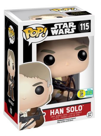 Figurine Funko Pop Star Wars 7 : Le Réveil de la Force #115 Han Solo avec Bowcaster