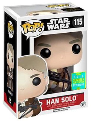 Figurine Funko Pop Star Wars 7 : Le Réveil de la Force #115 Han Solo avec Bowcaster