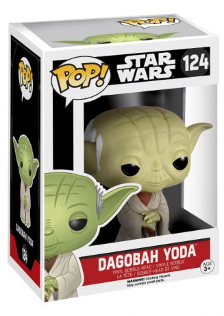 Figurine Funko Pop Star Wars 7 : Le Réveil de la Force #124 Yoda Dagobah