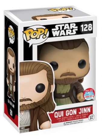 Figurine Funko Pop Star Wars 1 : La Menace fantôme #128 Qui Gon Jinn