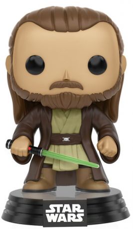 Figurine Funko Pop Star Wars 1 : La Menace fantôme #128 Qui Gon Jinn