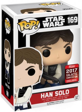 Figurine Funko Pop Star Wars 7 : Le Réveil de la Force #169 Han Solo - Action Pose