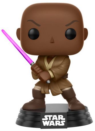 Figurine Funko Pop Star Wars 2 : L'Attaque des clones #172 Mace Windu