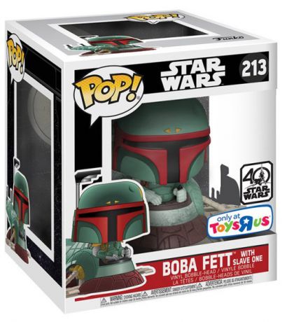 Figurine Funko Pop Star Wars 7 : Le Réveil de la Force #213 Boba Fett avec Slave One