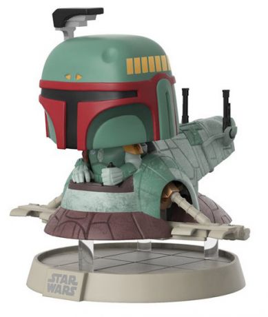 Figurine Funko Pop Star Wars 7 : Le Réveil de la Force #213 Boba Fett avec Slave One