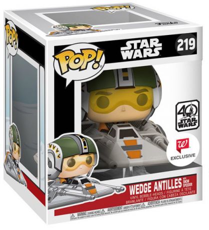 Figurine Funko Pop Star Wars 7 : Le Réveil de la Force #219 Wedge Antilles Snowspeeder