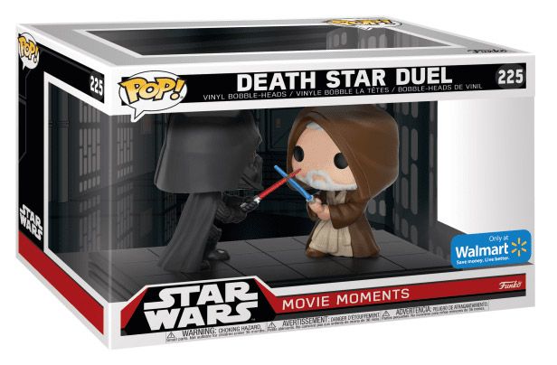 Figurine Funko Pop Star Wars 4 : Un nouvel espoir #225 Darth Vader & Obi Wan Kenobi Duel