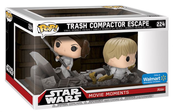 Figurine Funko Pop Star Wars 7 : Le Réveil de la Force #224 Trash Compactor Escape