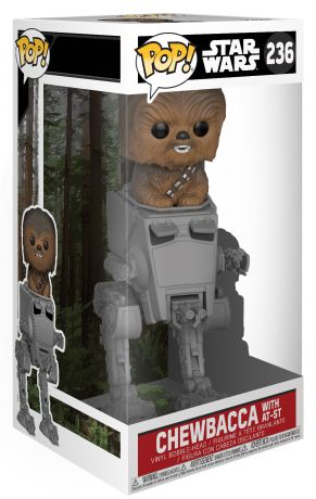 Figurine Funko Pop Star Wars 7 : Le Réveil de la Force #236 Chewbacca avec AT-ST