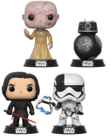 Figurine Funko Pop Star Wars 8 : Les Derniers Jedi Les Méchant - 4 pack