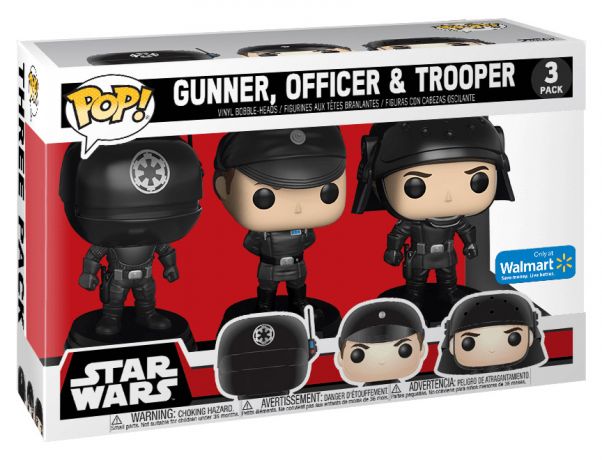 Figurine Funko Pop Star Wars 6 : Le Retour du Jedi Death Star - 3 pack