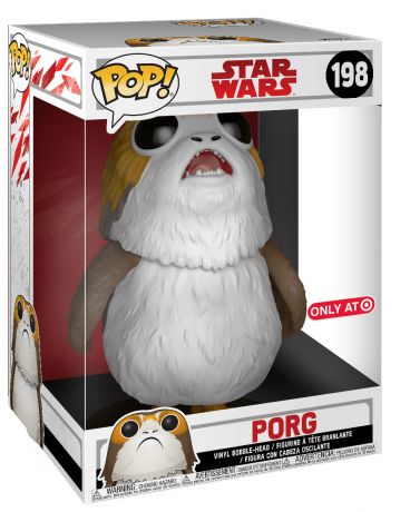 Figurine Funko Pop Star Wars 8 : Les Derniers Jedi #198 Porg - 15 cm 