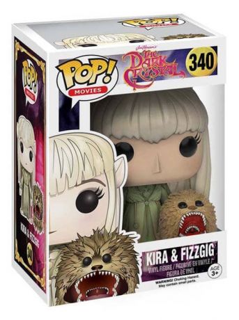 Figurine Funko Pop Dark Crystal #340 Kira avec Fizzgig