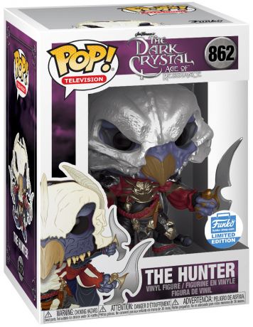 Figurine Funko Pop Dark Crystal #862 Chasseur Skeksis avec Masque en Argent