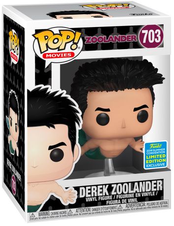 Figurine Funko Pop Zoolander #703 Derek Zoolander en sirène