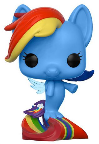 Figurine Funko Pop My Little Pony #12 Rainbow Dash - Poney des Mers