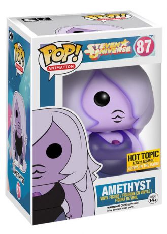 Figurine Funko Pop Steven Universe #87 Amethyst - Violet - Brillant dans le noir