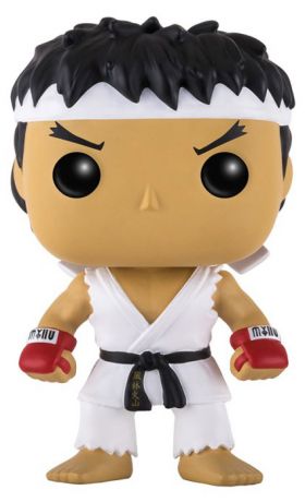 Figurine Funko Pop Street Fighter #137 Ryu avec Bandeau Blanc