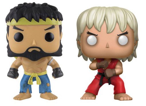 Figurine Funko Pop Street Fighter Violent Ken & Hot Ryu - 2 pack