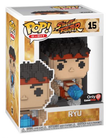 Figurine Funko Pop Street Fighter #15 Ryu - 8-Bit
