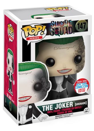 Figurine Funko Pop Suicide Squad [DC] #147 Le Joker avec Grenade