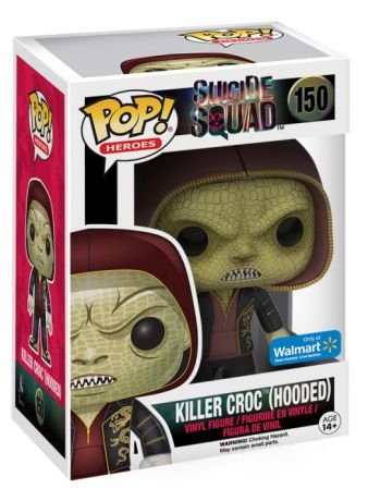 Figurine Funko Pop Suicide Squad [DC] #150 Killer Croc Capuché