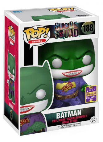 Figurine Funko Pop Suicide Squad [DC] #188 Batman en Joker