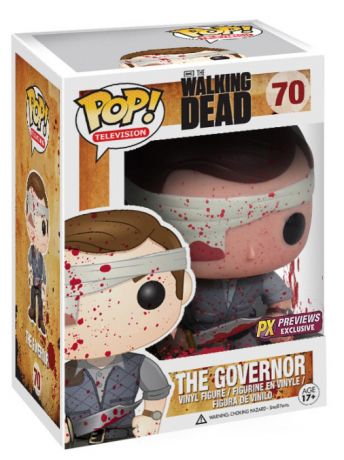 Figurine Funko Pop The Walking Dead #70 Le Gouverneur - Bloody