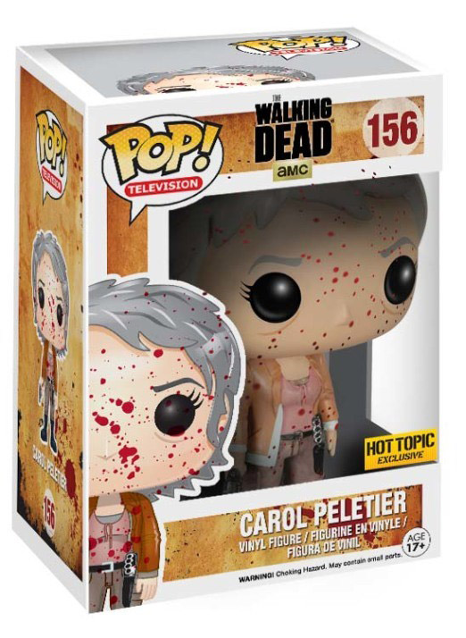 Figurine Pop The Walking Dead #156 pas cher : Carol Peletier - Bloody