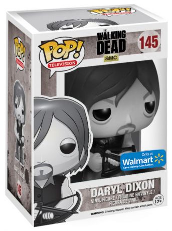 Figurine Funko Pop The Walking Dead #145 Daryl Dixon - Noir et Blanc