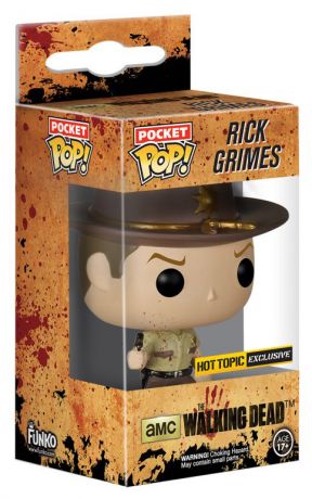 Figurine Funko Pop The Walking Dead Rick Grimes - Bloody