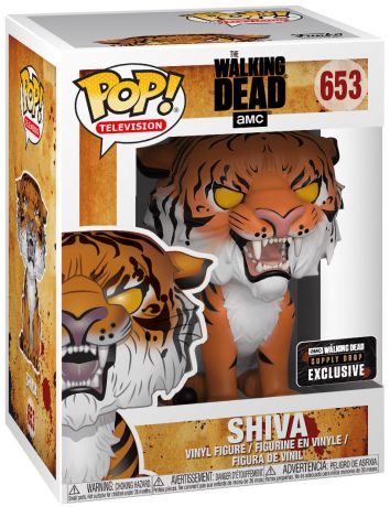 Figurine Funko Pop The Walking Dead #653 Shiva le Tigre