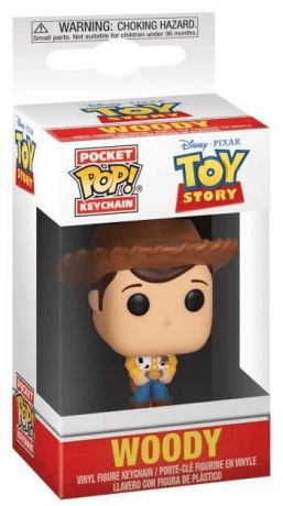 Figurine Funko Pop Toy Story [Disney] Woody - Porte-clés