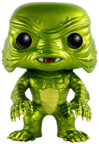 Figurine Funko Pop Universal Monsters #116 L’Étrange Créature du Lac Noir - Métallique