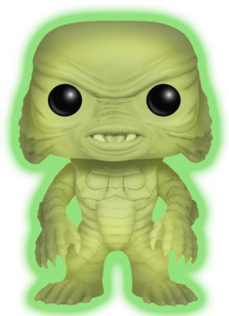 Figurine Funko Pop Universal Monsters #116 L’Étrange créature du lac Noir - Brillant dans le noir