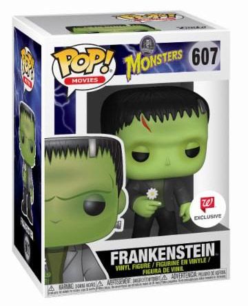 Figurine Funko Pop Universal Monsters #607 Frankenstein avec une fleur