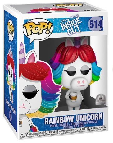 Figurine Funko Pop Vice-Versa [Disney] #514 Licorne Multicolore