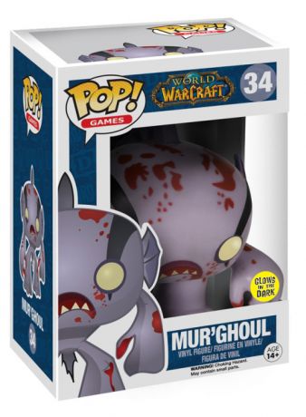 Figurine Funko Pop World of Warcraft #34 Mur'Ghoul - Brillant dans le noir