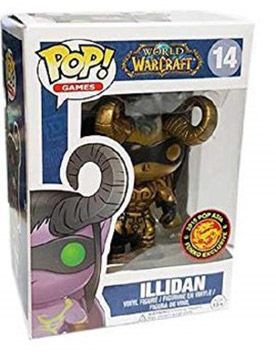 Figurine Funko Pop World of Warcraft #14 Illidan Stormrage - Gold
