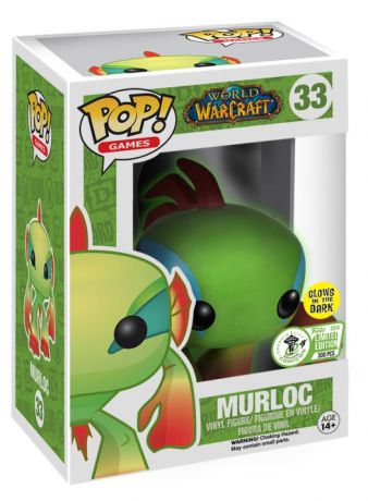 Figurine Funko Pop World of Warcraft #33 Murloc - Vert Brillant dans le noir