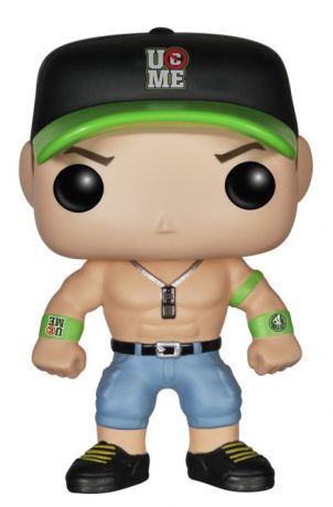 Figurine Funko Pop WWE #01 John Cena avec casquette verte