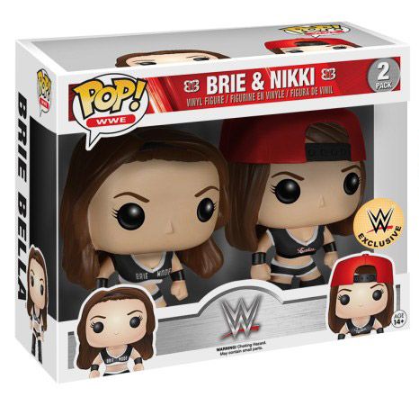 Figurine Funko Pop WWE Bella Twins - 2 pack