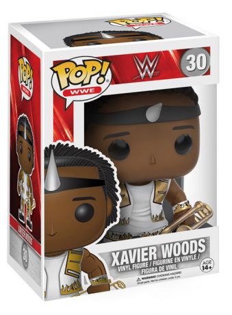 Figurine Funko Pop WWE #30 Xavier Woods - Or & Blanc