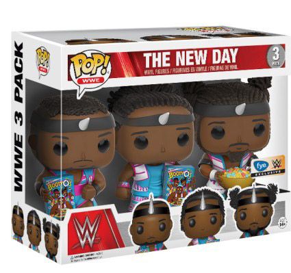 Figurine Funko Pop WWE The New Day - 3 pack