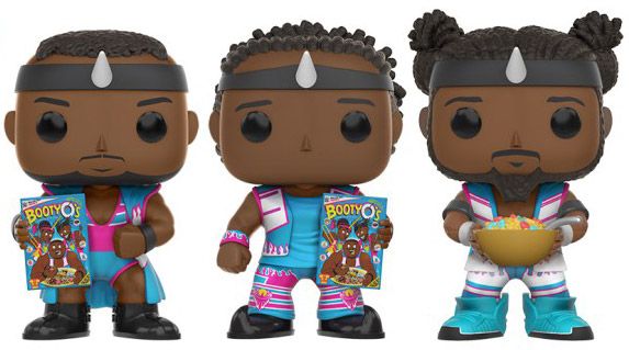 Figurine Funko Pop WWE The New Day - 3 pack
