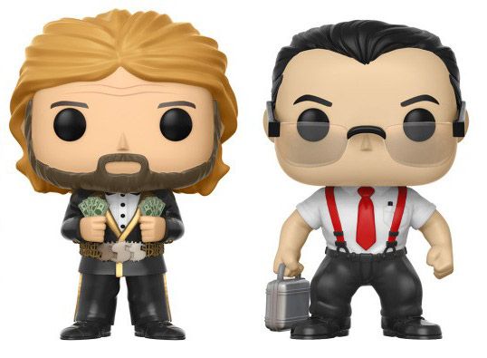 Figurine Funko Pop WWE IRS & Million Dollar Man - 2 pack