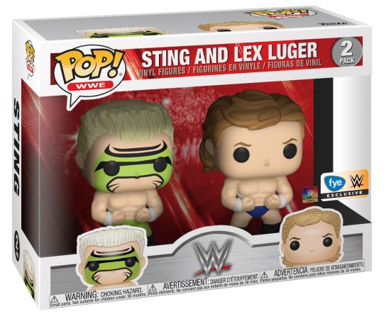 Figurine Funko Pop WWE #00 Lex Luger & Surfer Sting - 2 pack