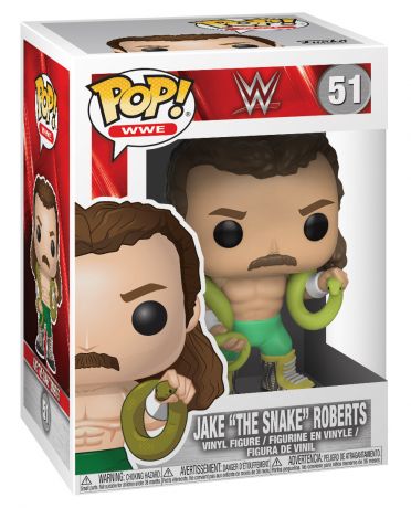 Figurine Funko Pop WWE #51 Jake le serpent Roberts