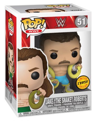 Figurine Funko Pop WWE #51 Jake le Serpent Roberts [Chase]